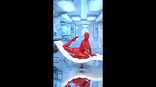 Zlatexa Red liquid doll