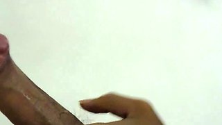 My Indonesian Wife Swallows My Cum for the First Time and Laughs Because She Bit My Cock