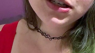 Pale amateur teen brunette Lynn Love