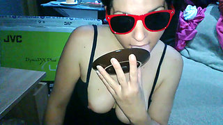 Food Porn Fantasy. Eating Cum