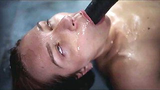 Helpless teen double rammed and impregnated by monster cocks