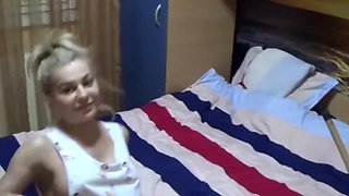 the younger brother fuck his older sister with a vibrator