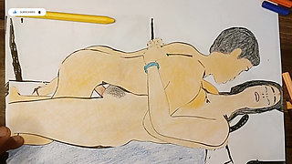 Milf Street Friend Fuck With Neha bhabhi erotic Art by -Snapchat143