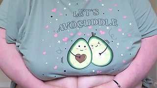 Goddess Bathroom Belly Play