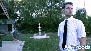 Slutty BBWs Lure The Young Missionary Into a Debauched Foursome