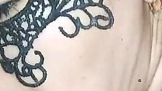 Blowjob in Bathroom in Black Mask