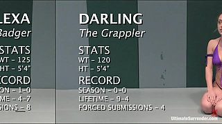 Alexa Von Tess "the Badger" (2-0) Vs Darling "the Grappler" (0-0)