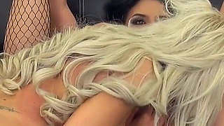 Big Tit Latina Missy Martinez Lesbian 69, Double-dildo, Scissor and Sybian Ride