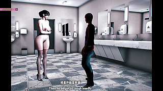 Cheating Wife Babe in Pixels: a Bigboob Fan - 3D Animationtasy