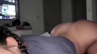 Brunette Slut Gives Blowjob To Big Cock Outdoors