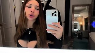 Home alone schoolgirl banged doggystyle by masked stranger