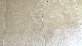 French MILF Susan Pisses for American Tourist - Hairy Pussy Escort in 4K