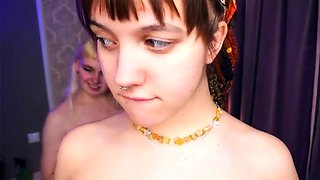 Amateur Blonde Teen Anal Dildo