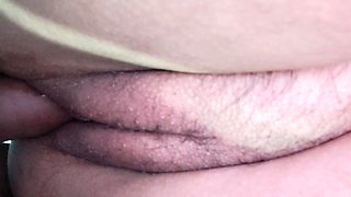 Extreme Close up of My Pussy Creampied by Stranger and Sent the Video to My Cuckold Husband