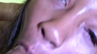 Slut Sucks for a Facial