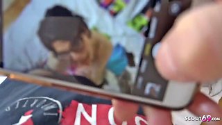 College Teen 18+ Sara Talk To Unfathomable Anal Casting