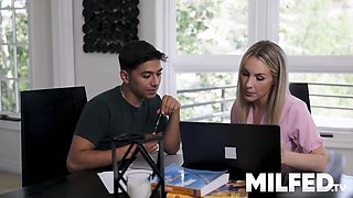Hot cougar schoolteacher and student fulfills their forbidden dream