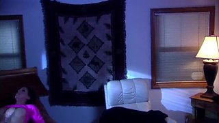 Busty Lesbian Teens Fingering & Eating Pussy in Panties at Sleepover