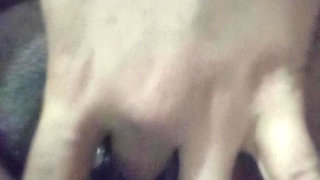 Hot stepsister quietly masturbates her wet hole so her parents won't hear her - LuxuryOrgasm