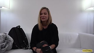Czech Casting with hot babe Aneta