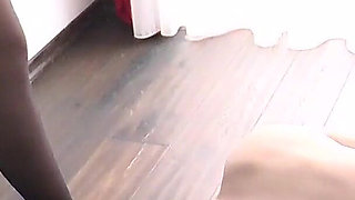 Busting His Balls While Phoning