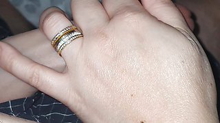 Step mom accidentally handjob step son cock...and she enjoyed it