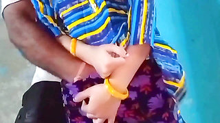 Janvi Bhabhi Was Fucked in Standing Position by Her Boyfriend