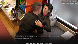 Innocent Virgin 18 Year Old Babe Girlfriend Gets Her Young Pussy Fucked Outdoor - Taboo University(steam Game) - #17