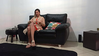 Real cheating wife trying to get pregnant by the neighbor.