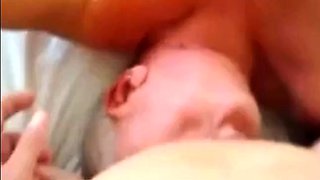 Old Grandpa Barebacks Young Lad