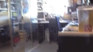 Chuuby German Slut Fucked Hard in the Office