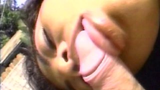 Perfect French Teen Sucking Cock in Pool
