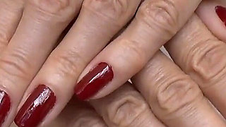 Hand Fetish and Red Fingernails, Summer Dress, JOI, Lady Victoria Valente