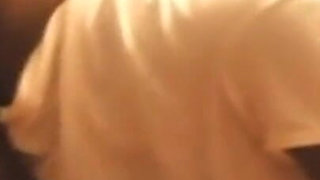 Bubble Butt in a T-shirt and Some Panties on