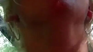 Big ass fishnet chick anally fucked in a car