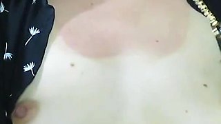 Mesmerizing Tits Using a Pendant