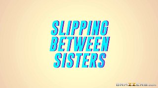 Slipping Between Sisters With Jessy Jones, Cassidy Banks, Gia Milana - Brazzers