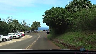 Blonde Blowjob Outdoor