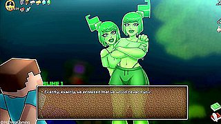 Car Toon - Hornycraft Updates - Monster Girls Threesome!! - Minecraft Parody Sex