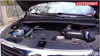 Busty Milf Lady Paris Is Excited For A Great Outdoor Cock Riding Session