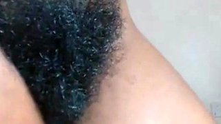 Hairy Webcam Girl from Brazil
