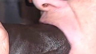 Stepmom with Glasses Serves Her Master Trotzilla's Black Cock
