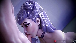 League of Legends Lol Kda Evelynn Cowgirl Blowjob by Monarchnsfw (animation with Sound) 3D Hentai Porn Sfm