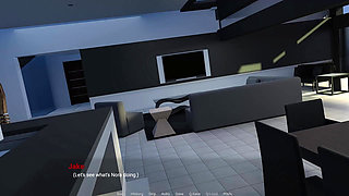 Animated 3D Card Sex- Away From Home #29 Porn Game