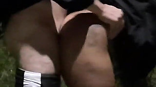Anal Sex Worker on the Street Giving Her Cheap Ass
