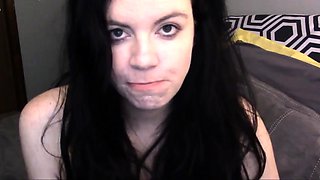 Stacked brunette goes solo toys and masturbation