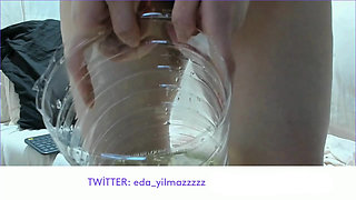 TALK- DRINK PEE- PEE- CLOSE UP- URINE- PEE- TURKISH MILF- TURKISH PORN- TURK REVEAL