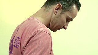 Brunette Mature Sprayed On The Face From With Ricky Stone And Montse Swinger