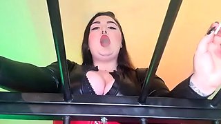 You Like To Be My Human Ashtray In The Cage