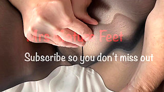 Mrs Mature Feet Allowing Her Foot Boy Some More Fun